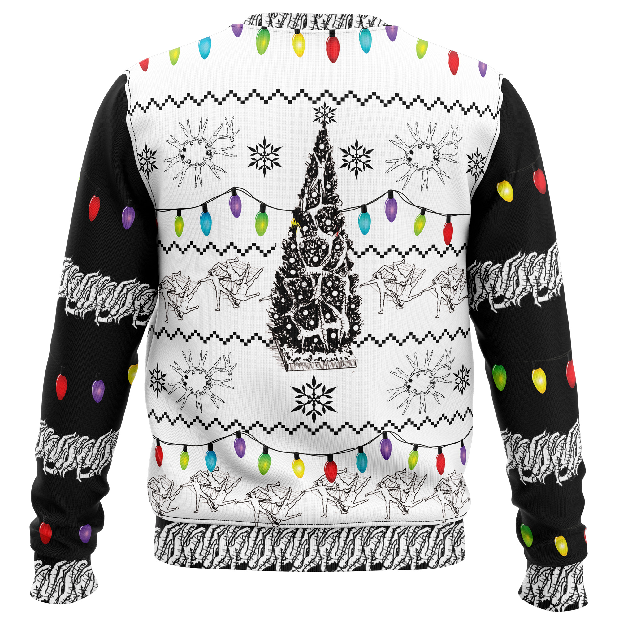 Nobody Likes a Lonely Only Army of One Junji Ito Ugly Christmas Sweater - Image 2