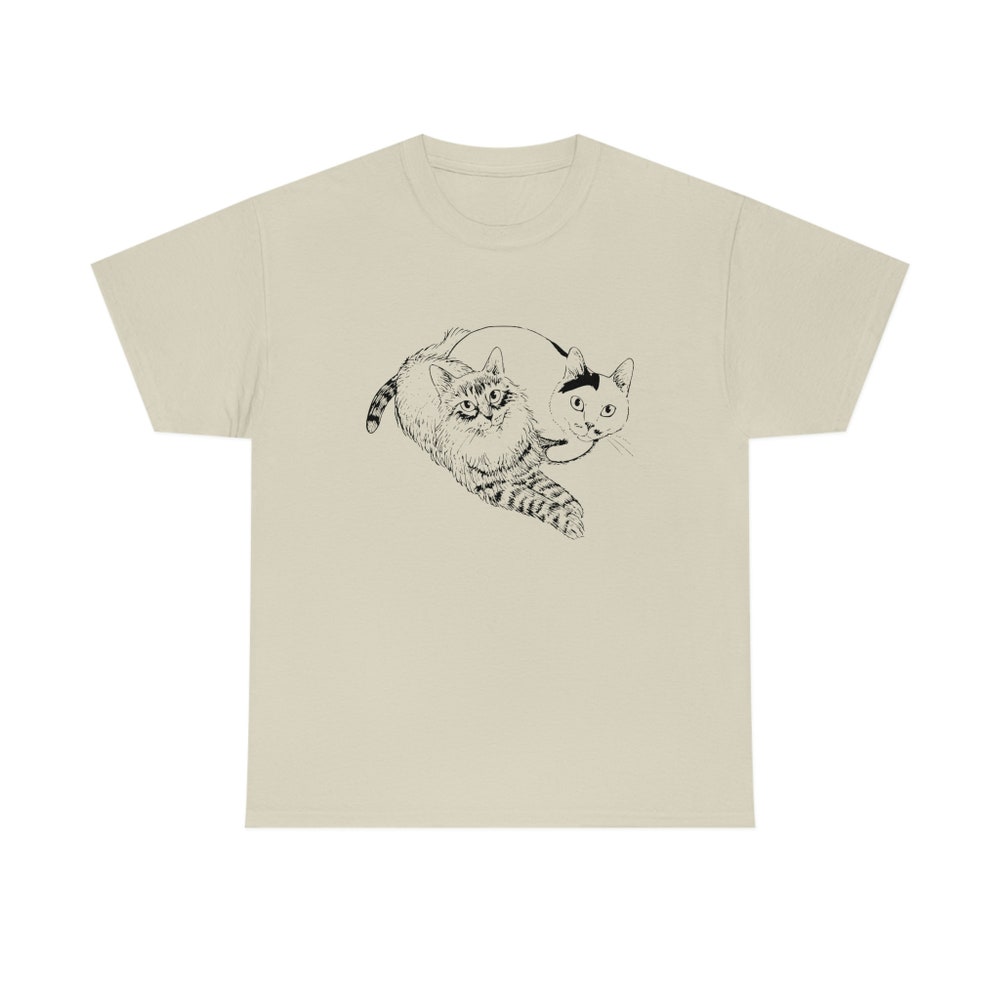 Unisex Horror Manga Cats T-Shirt - Image 4