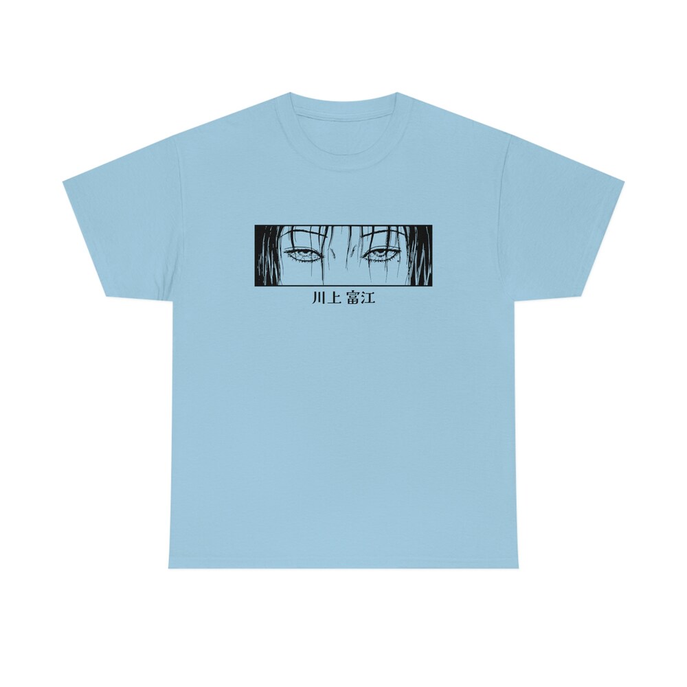 Junji Ito Horror Manga Shirt, Creepy Uzumaki Tomie Graphic Tee - Image 4