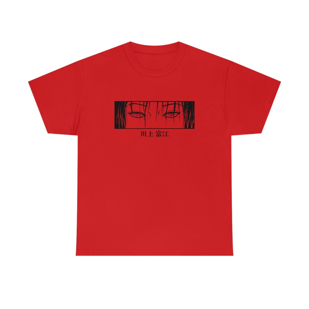 Junji Ito Horror Manga Shirt, Creepy Uzumaki Tomie Graphic Tee - Image 6