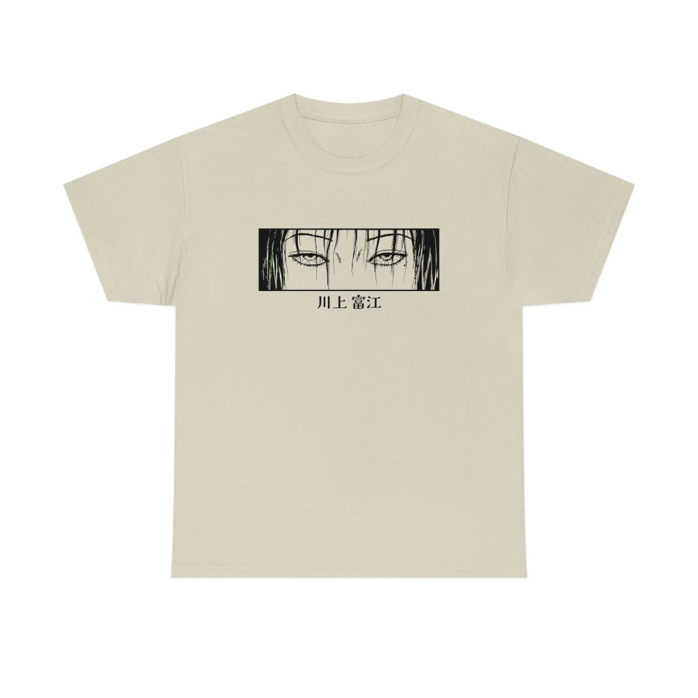 Junji Ito Horror Manga Shirt, Creepy Uzumaki Tomie Graphic Tee - Image 7