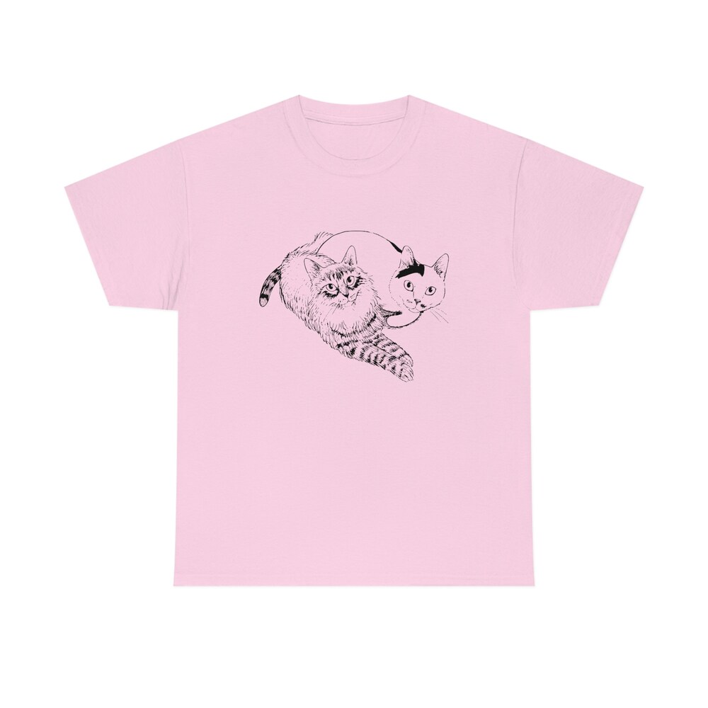 Unisex Horror Manga Cats T-Shirt