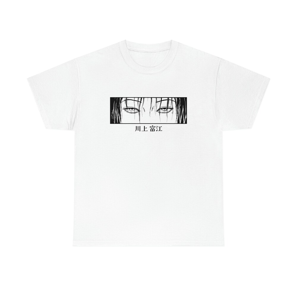 Junji Ito Horror Manga Shirt, Creepy Uzumaki Tomie Graphic Tee - Image 2
