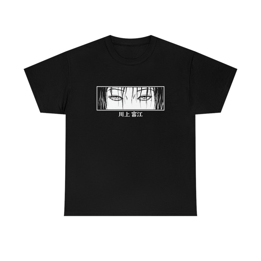 Junji Ito Horror Manga Shirt, Creepy Uzumaki Tomie Graphic Tee