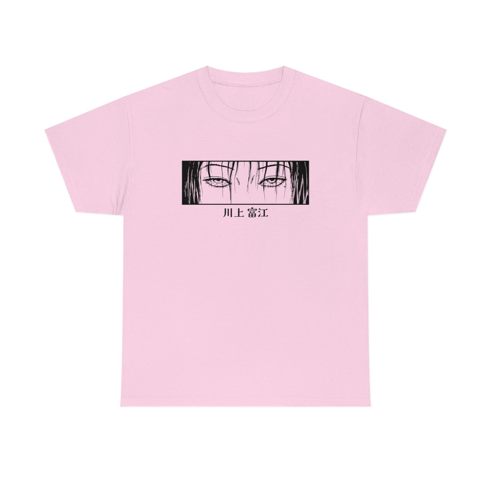 Junji Ito Horror Manga Shirt, Creepy Uzumaki Tomie Graphic Tee - Image 3