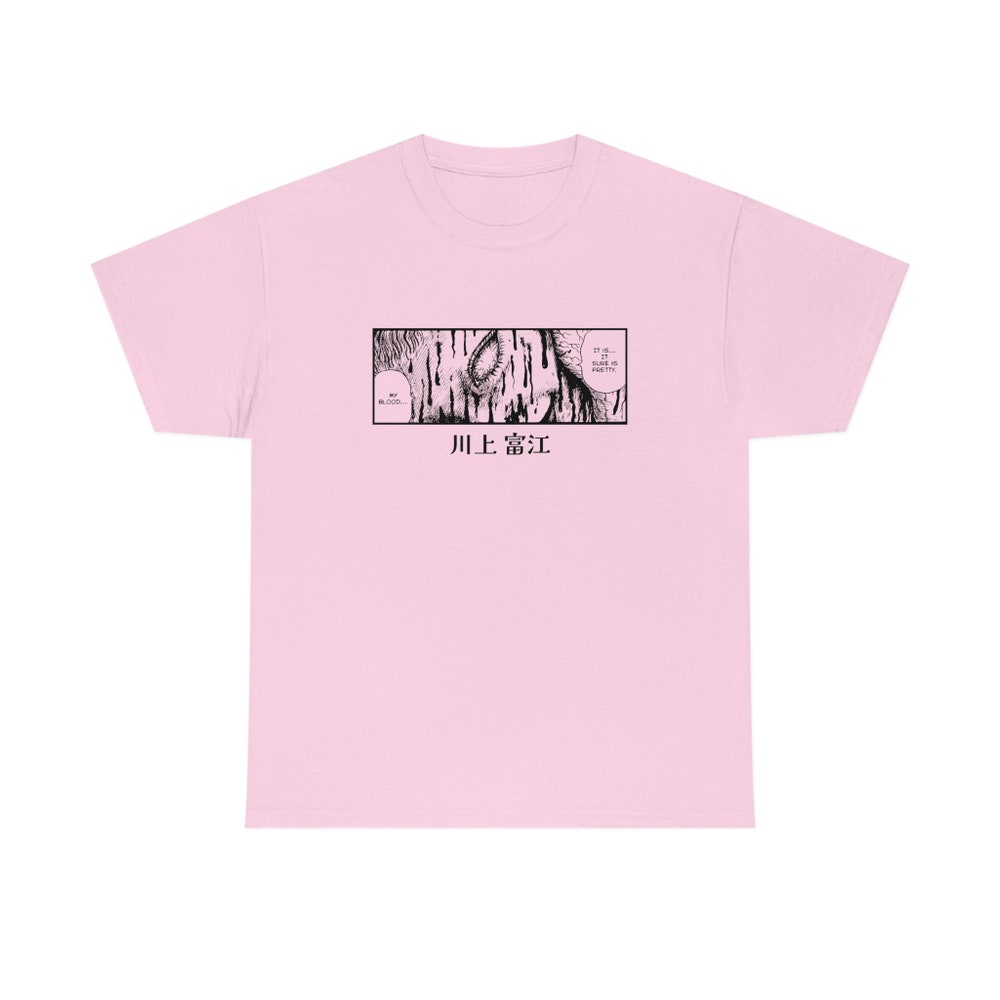 Horror Manga Girl Eyes T-Shirt: Dark Anime Gothic Tee - Image 2