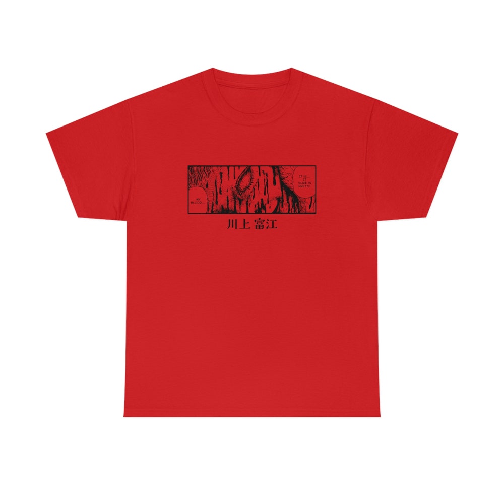 Horror Manga Girl Eyes T-Shirt: Dark Anime Gothic Tee - Image 5