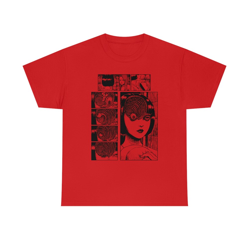 Horror Manga Girl T-Shirt: Dark Anime Gothic Tee - Image 5