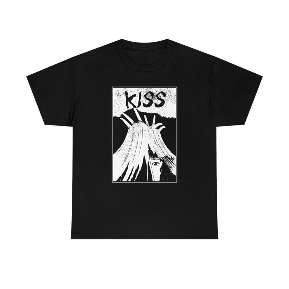 Creepy Girl Anime T-Shirt: Dark Manga Gothic Tee - Image 2