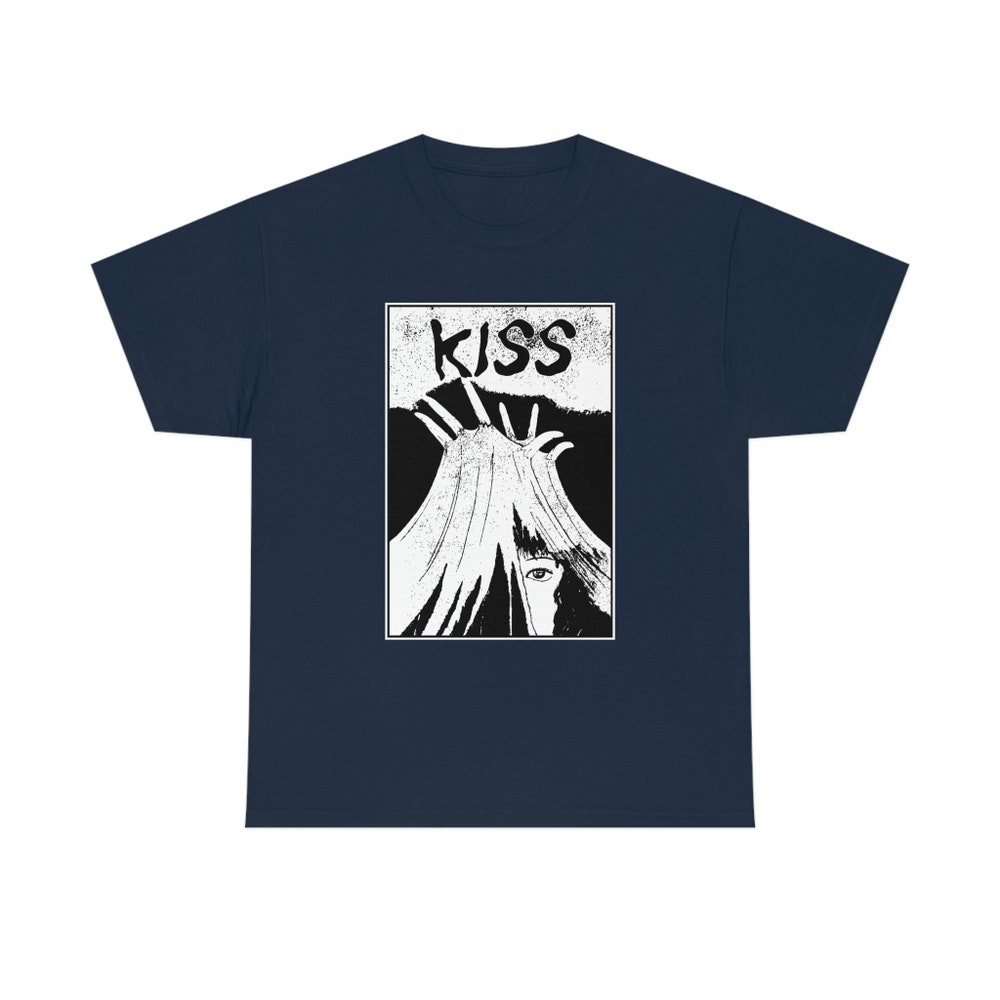 Creepy Girl Anime T-Shirt: Dark Manga Gothic Tee