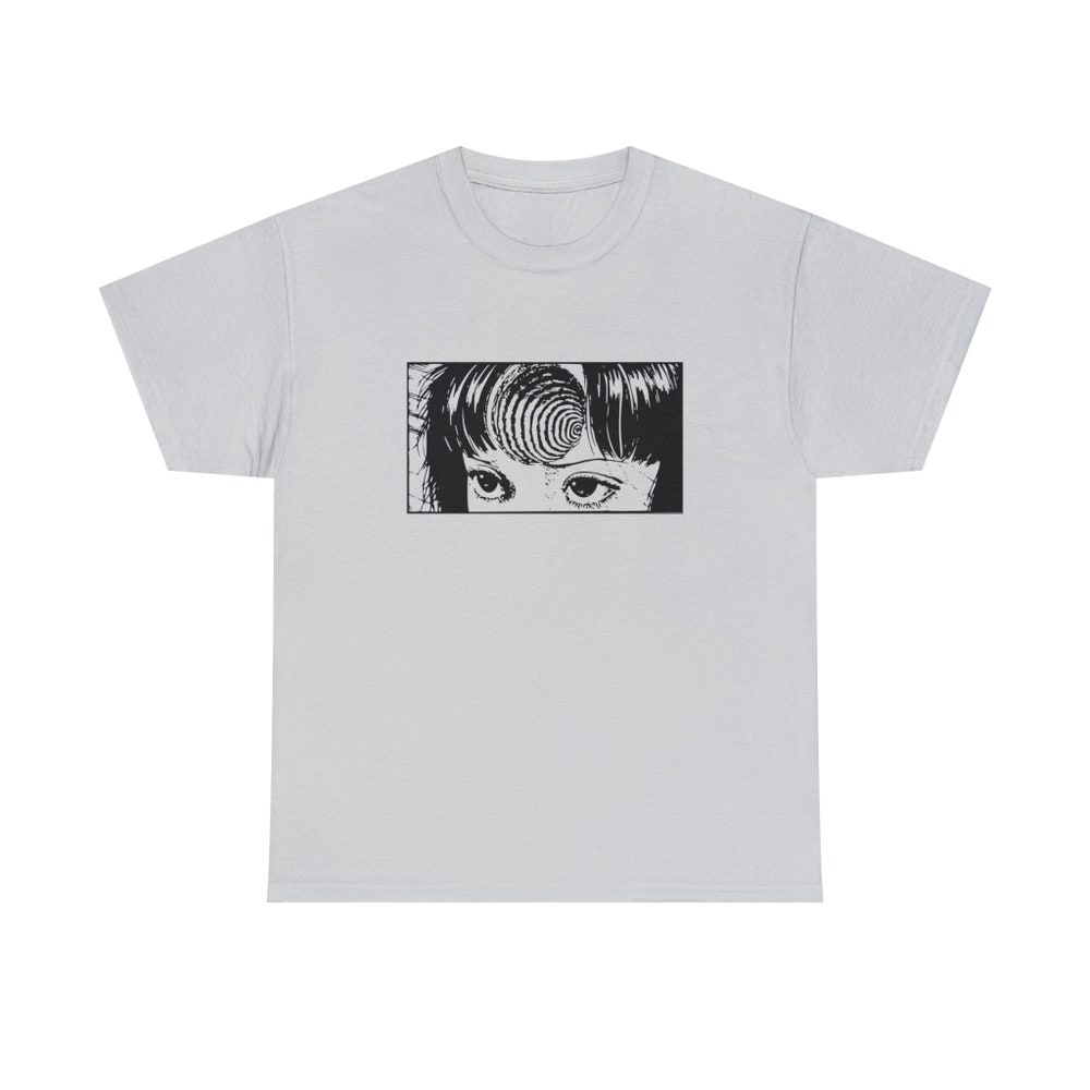 Creepy Girl Eyes, Spiral Horror Manga Shirt Horror Lovers Manga Unisex T-Shirt