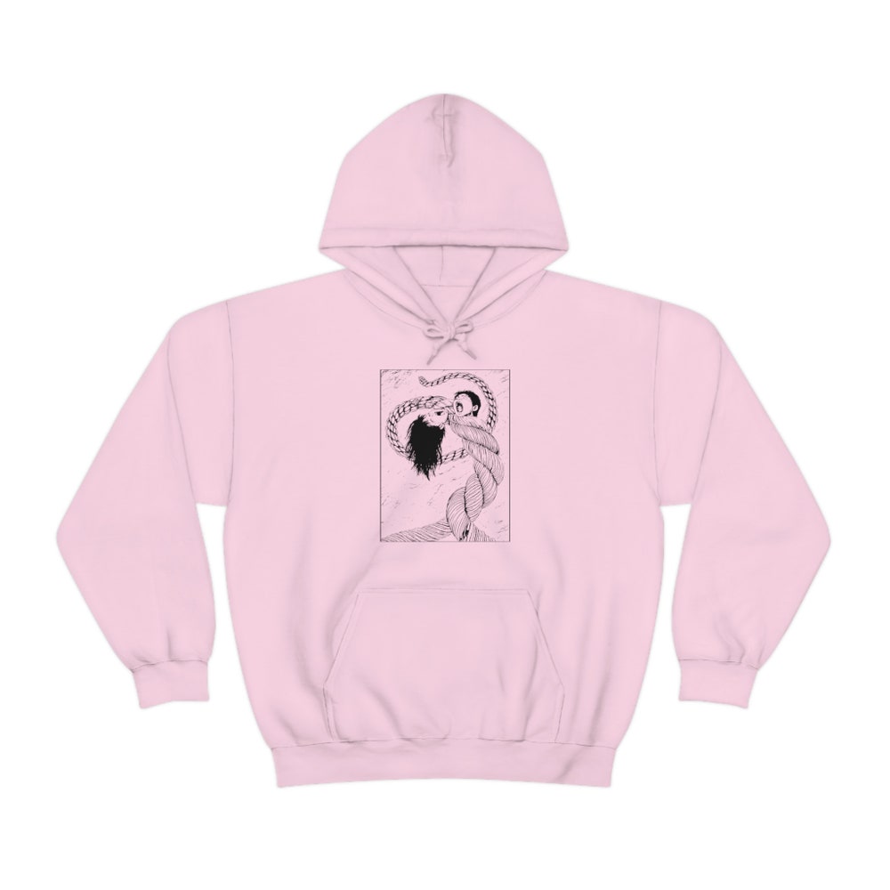Horror Manga Couple Hoodie: Dark Gothic Anime Sweatshirt - Image 2