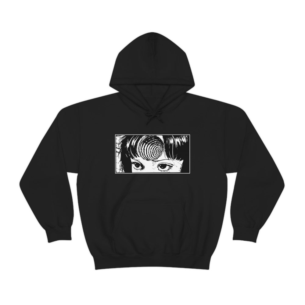 Tomie Junji Ito Hoodie: Spiral Horror Manga Unisex Sweatshirt - Image 4