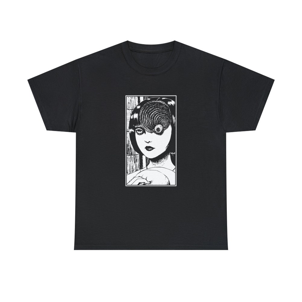 Horror Manga Girl T-Shirt: Creepy Anime Witch Tee - Image 2