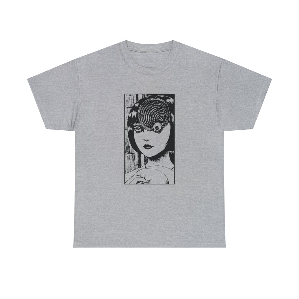 Horror Manga Girl T-Shirt: Creepy Anime Witch Tee - Image 6