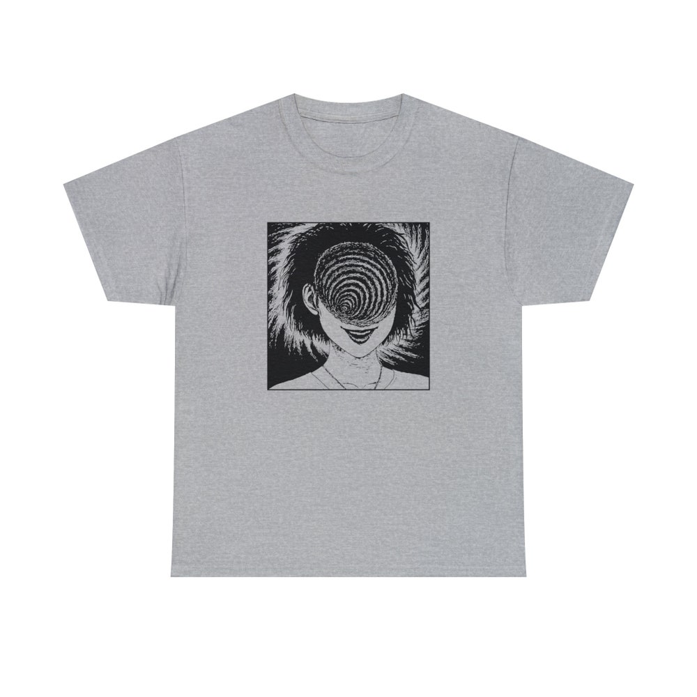 Creepy Girl Horror Manga Shirt - Spiral Eye Unisex Tee