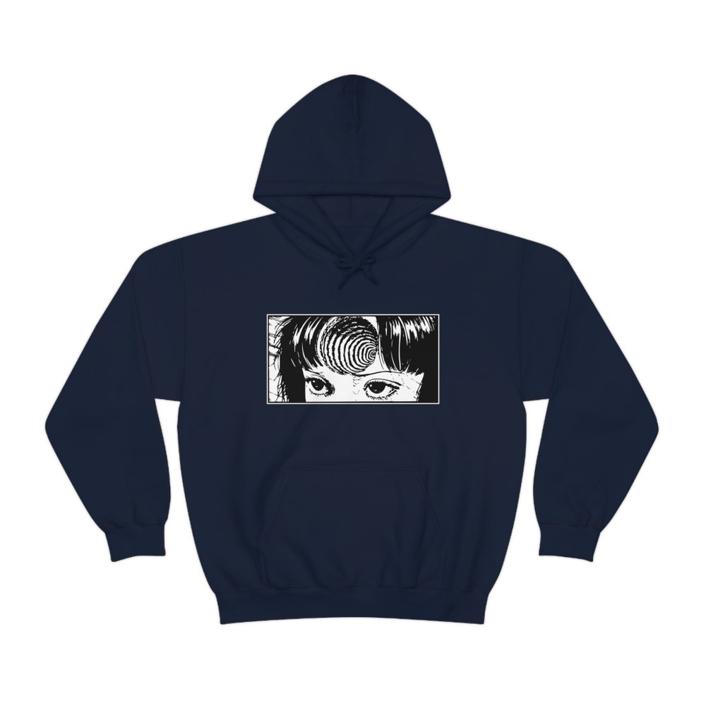 Tomie Junji Ito Hoodie: Spiral Horror Manga Unisex Sweatshirt - Image 5