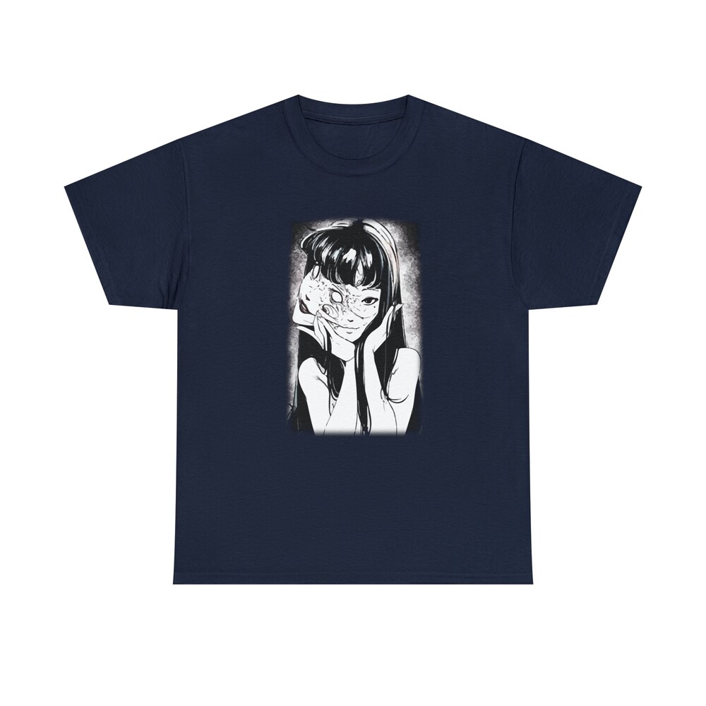 Junji ito, Horror Manga Shirt, Dark Anime Gothic T-Shirt - Image 3