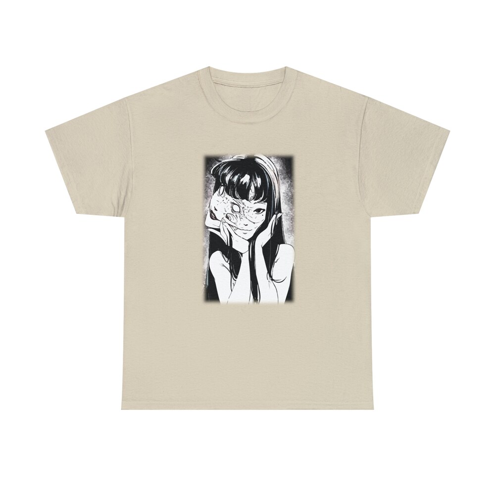 Junji ito, Horror Manga Shirt, Dark Anime Gothic T-Shirt - Image 4