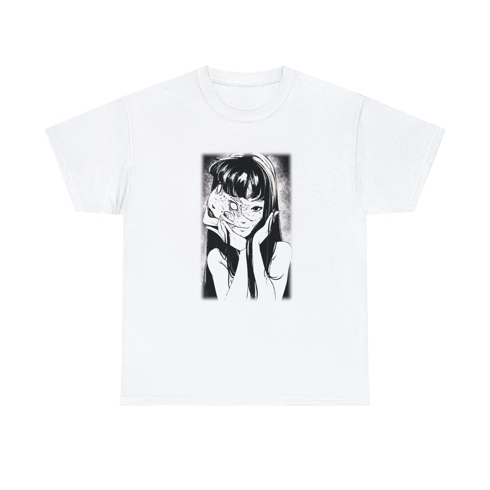 Junji ito, Horror Manga Shirt, Dark Anime Gothic T-Shirt - Image 5