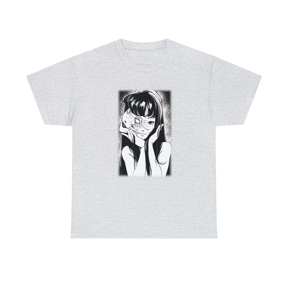 Junji ito, Horror Manga Shirt, Dark Anime Gothic T-Shirt - Image 2