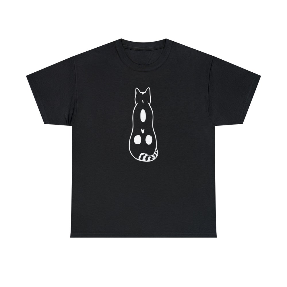 Yon & Muu Manga Cat T-Shirt: Junji Ito Horror Style - Image 2