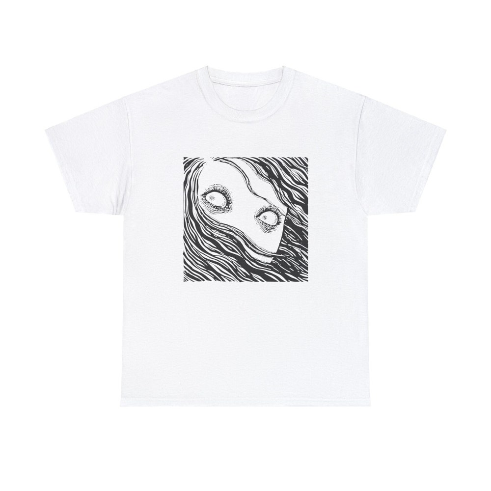 Creepy Girl Shirt, Horror Manga Girl, Horror Manga Girl Shirt