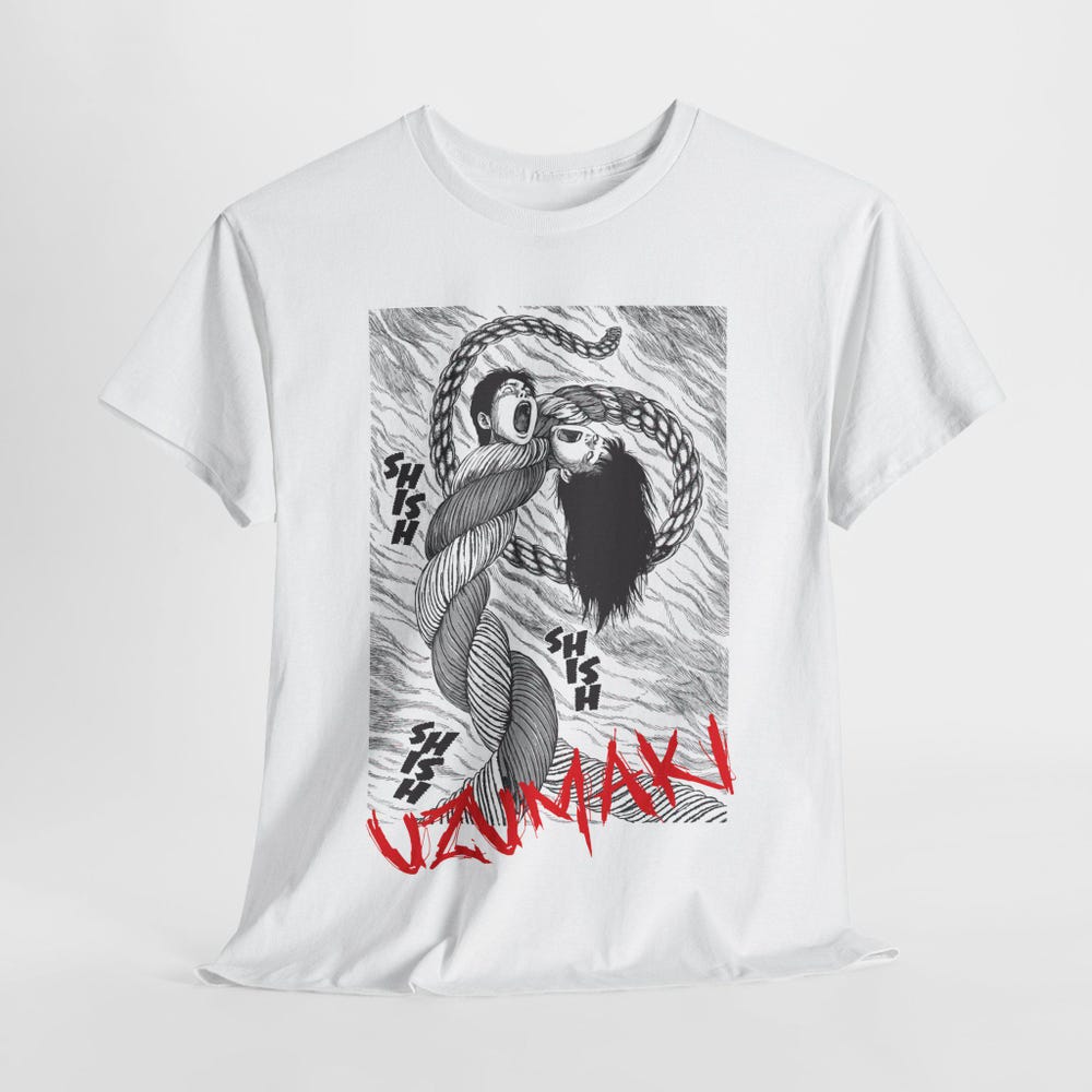 Must Have Junji Ito Uzumaki Horror T-Shirt