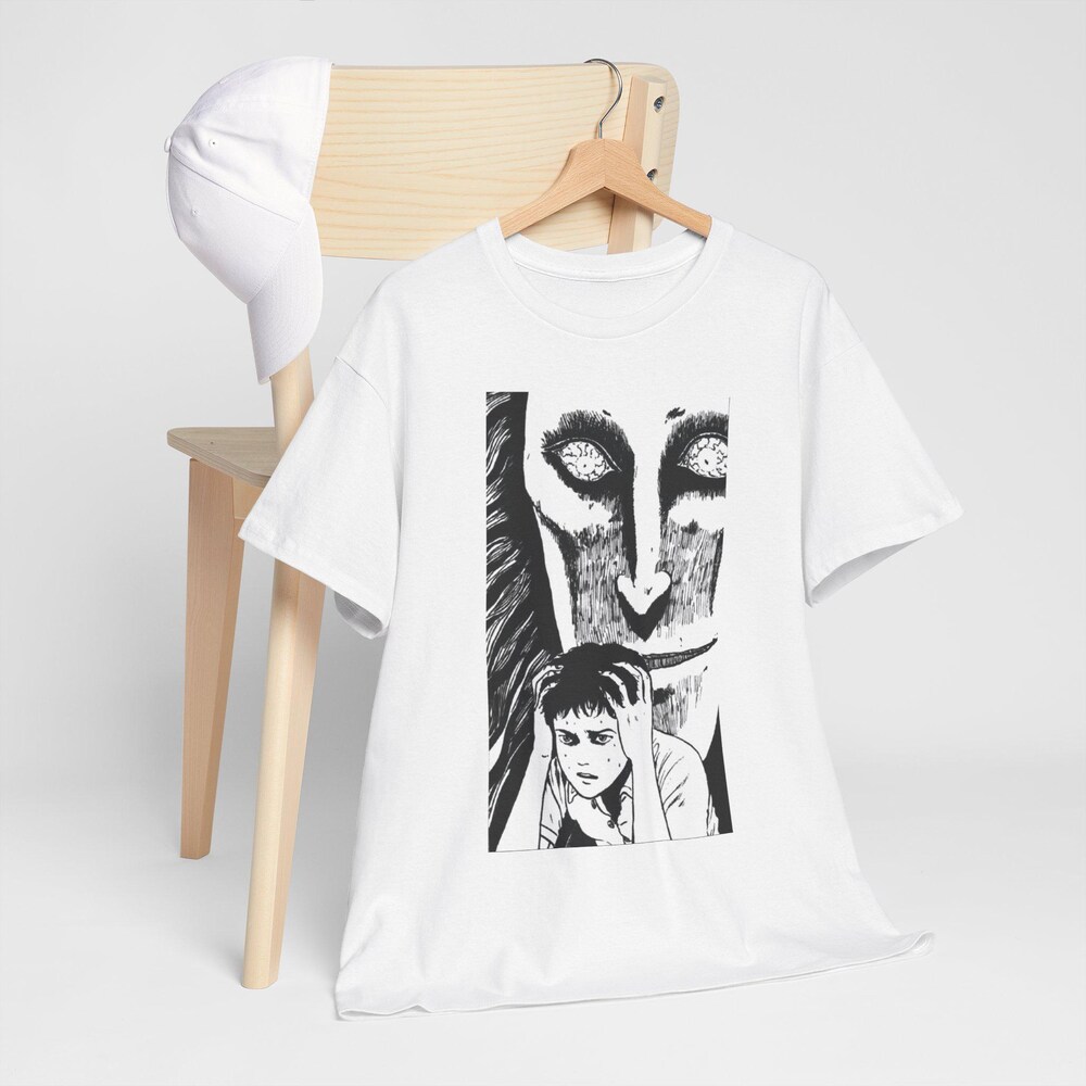 Must Try Junji Ito Uzumaki Horror T-Shirt - Image 5