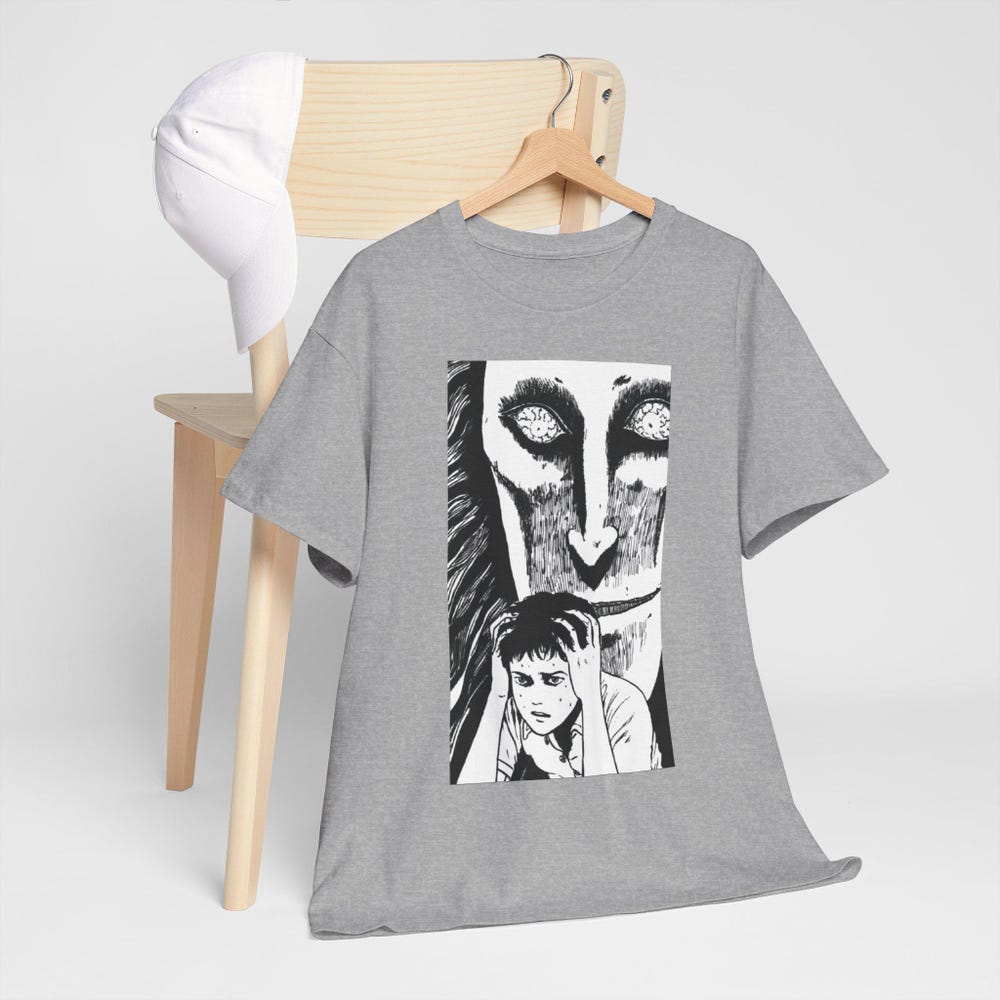 Must Try Junji Ito Uzumaki Horror T-Shirt - Image 6