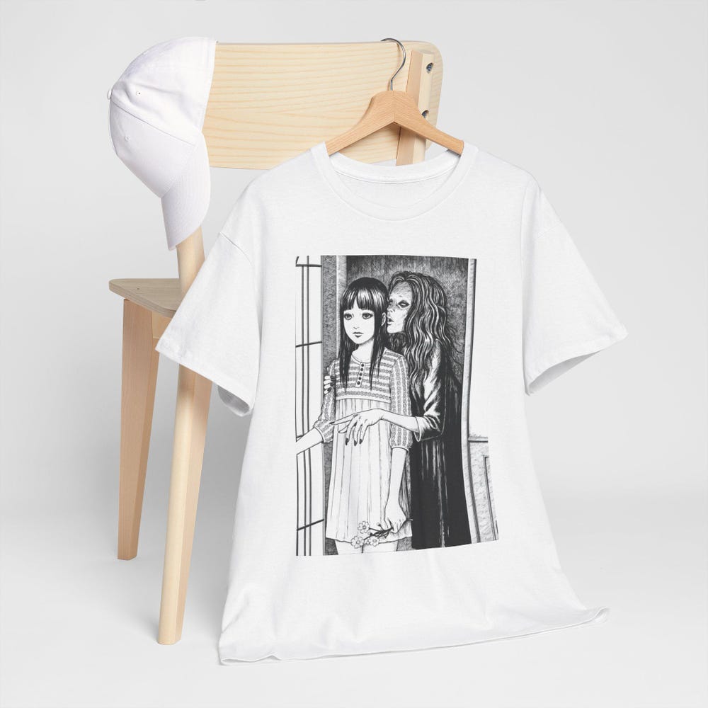 Junji Ito 5 Horror T-Shirt - Image 5
