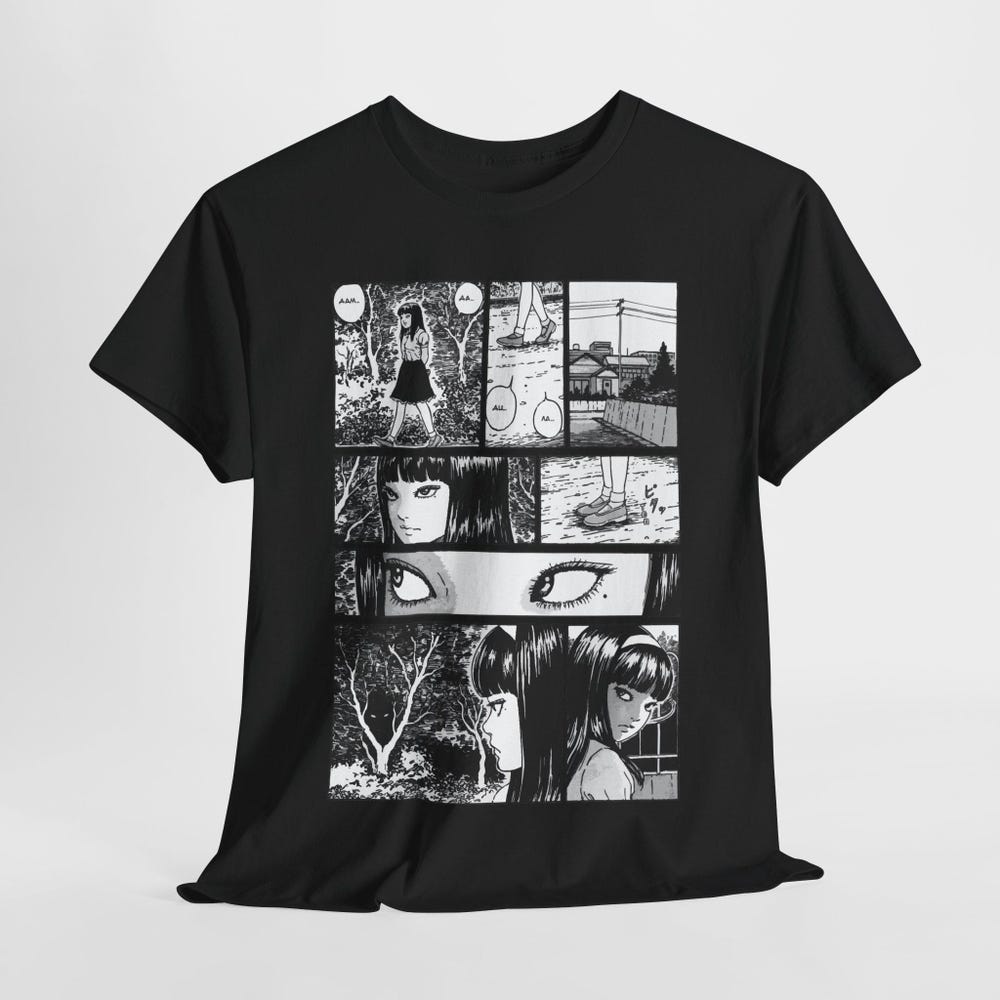 New Junji Ito Uzumaki Horror T-Shirt