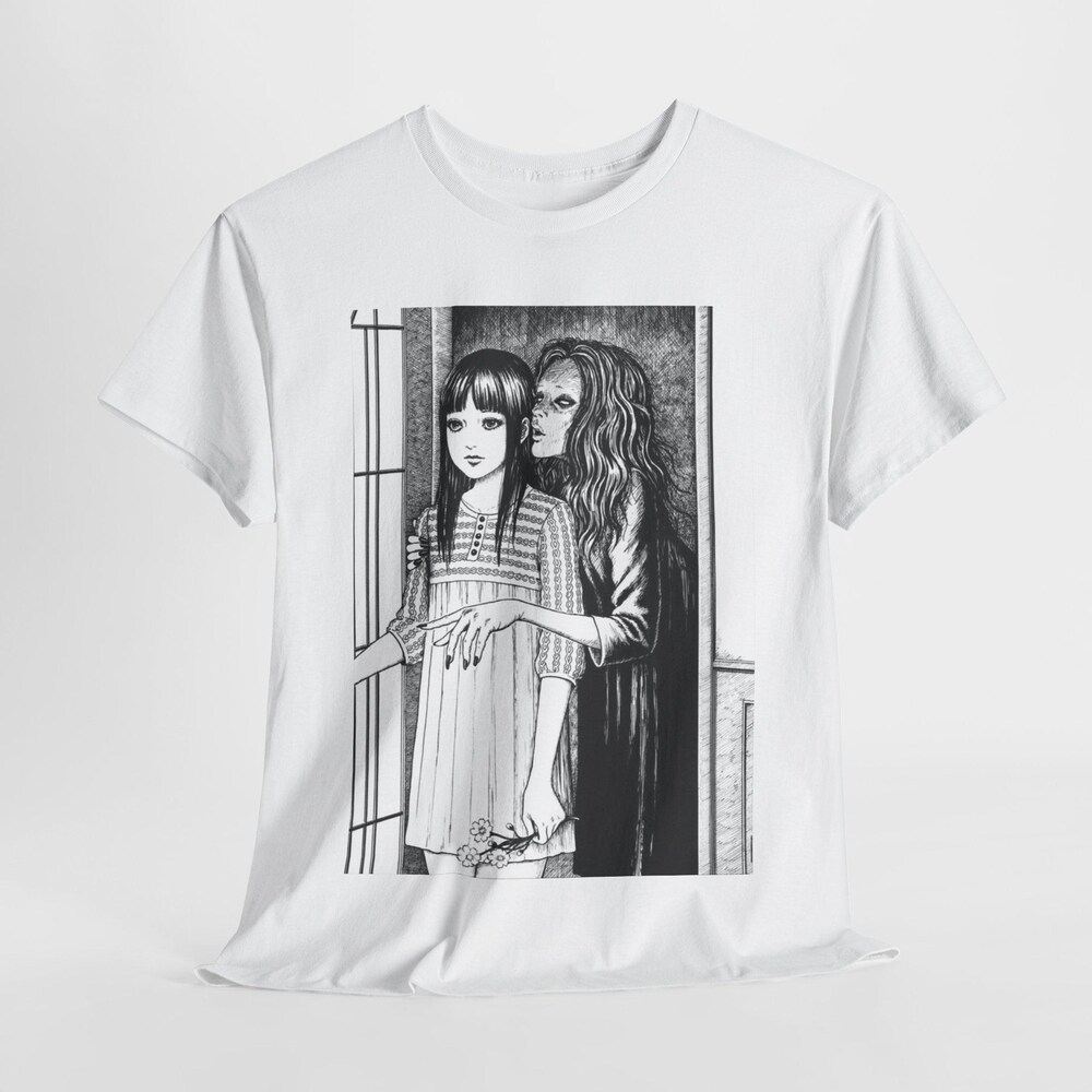 Junji Ito 5 Horror T-Shirt - Image 2