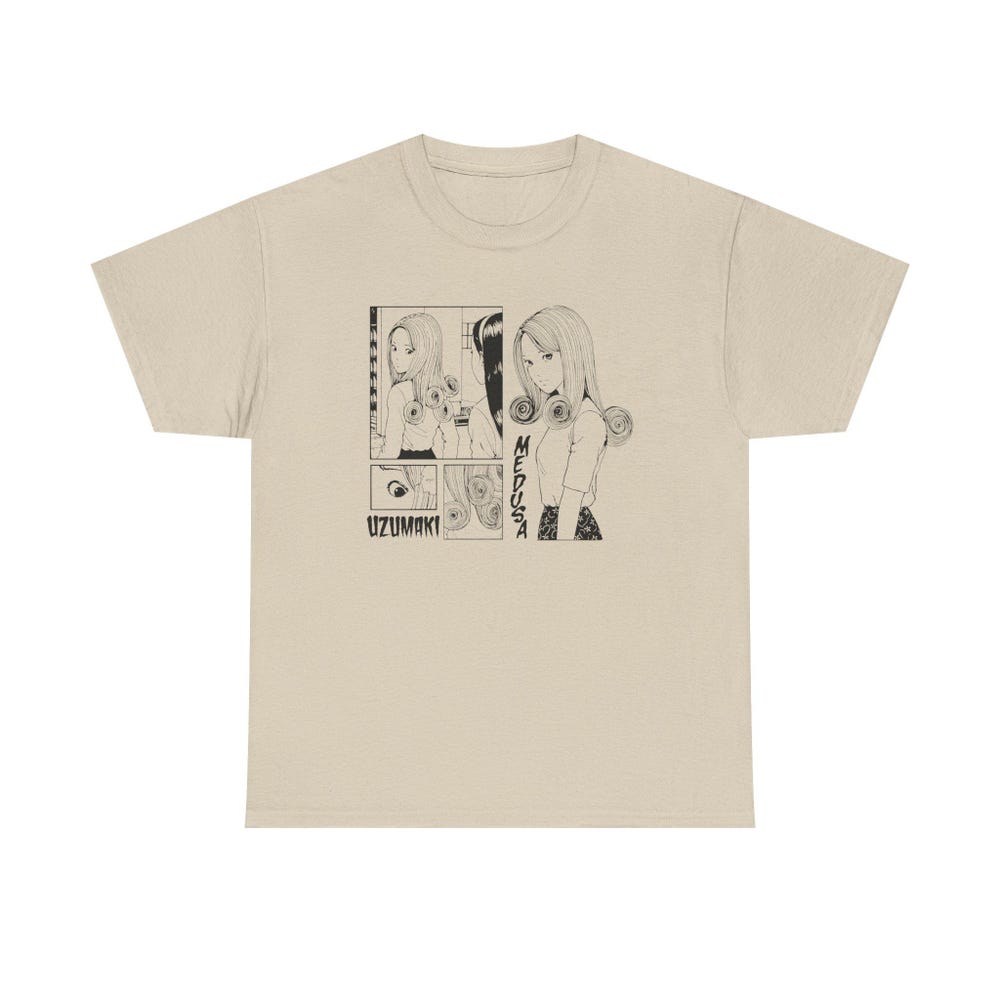 Unisex Horror Manga Shirt, Horror Manga Girl, Horror Manga Girl Shirt